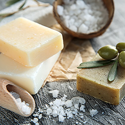 olive sea salt natural bar soap