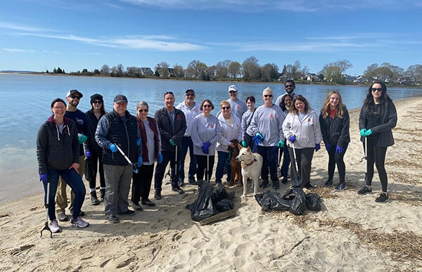 Bradford beach cleanup FP
